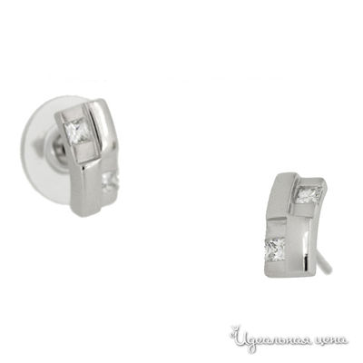 Пусеты Augarten, цвет серебряный