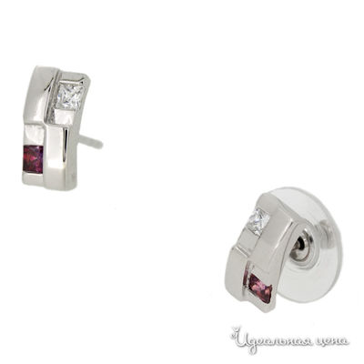 Пусеты Augarten, цвет розовый