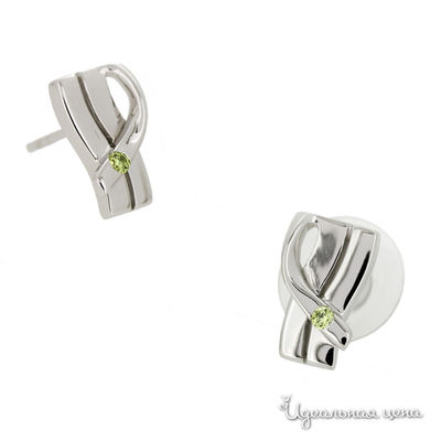 Пусеты Augarten, цвет серебряный