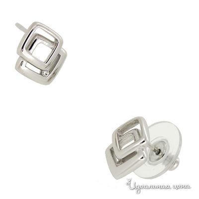 Пусеты Augarten, цвет серебряный