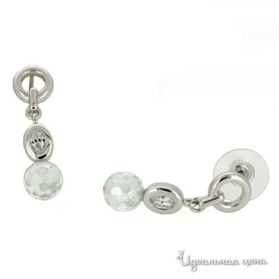 Пусеты Augarten, цвет прозрачный