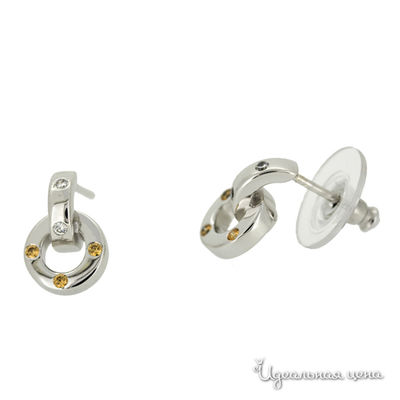 Пусеты Augarten, цвет янтарный