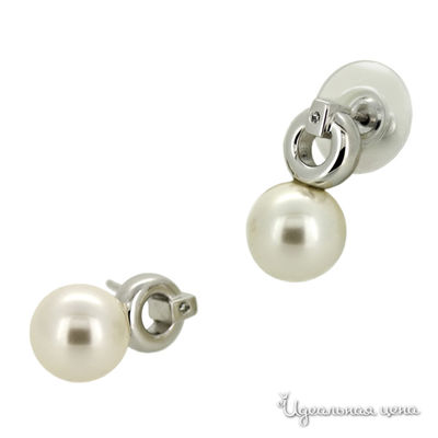 Пусеты Augarten, цвет белый