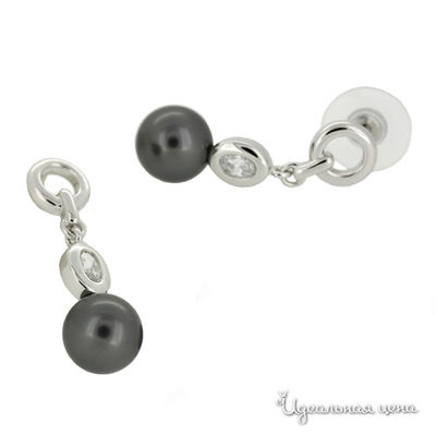 Пусеты Augarten, цвет серый