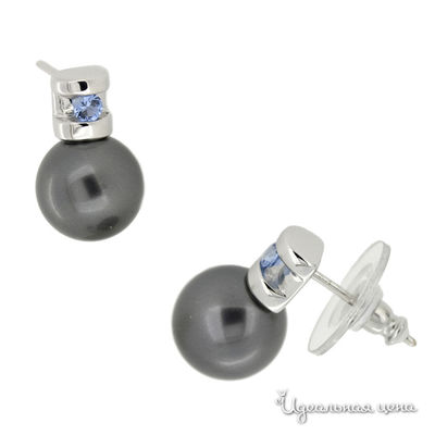 Пусеты Augarten, цвет серый