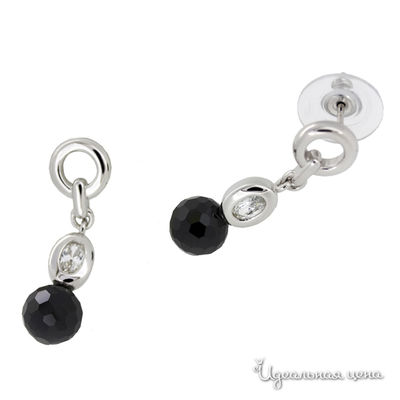 Пусеты Augarten, цвет черный