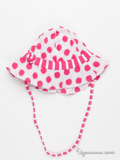 Панама Deux par Deux, цвет розовый, белый