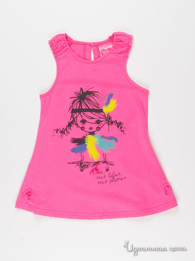 Туника Deux par Deux, цвет фуксия