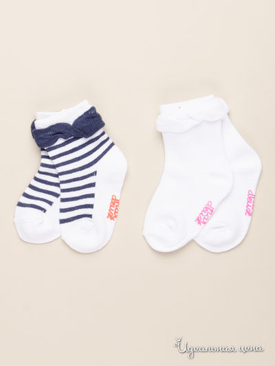 Носки, 2 шт Deux par Deux, цвет мультиколор