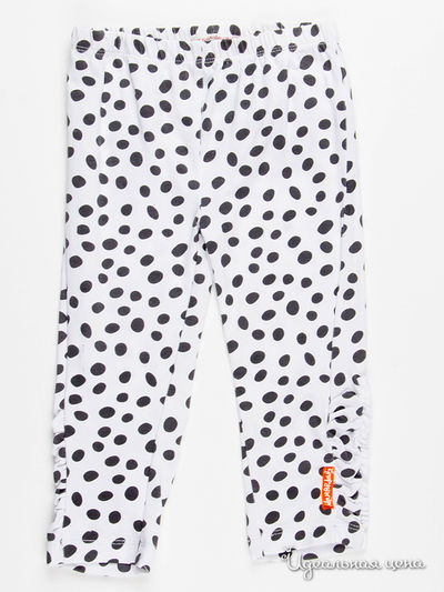 Леггинсы Deux par Deux, цвет белый, черный