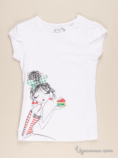 Футболка Deux par Deux, цвет белый