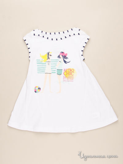 Туника Deux par Deux, цвет белый