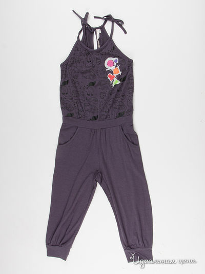 Полукомбинезон Deux par Deux, цвет коричневый