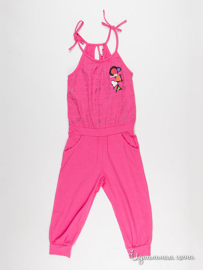 Полукомбинезон Deux par Deux, цвет фуксия