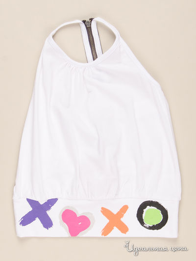 Топ Deux par Deux, цвет белый