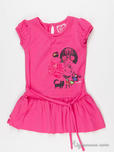 Туника Deux par Deux, цвет фуксия