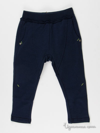 Брюки Deux par Deux, цвет темно-синий