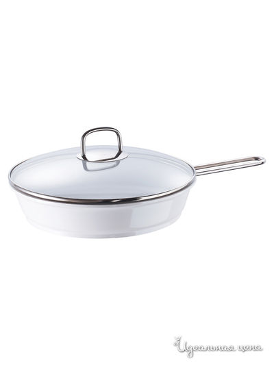 Сковорода Bergner, цвет металл