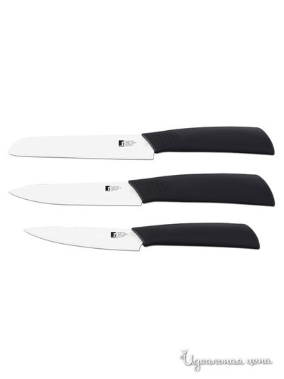 Набор ножей 3 предмета Bergner, цвет Мультиколор