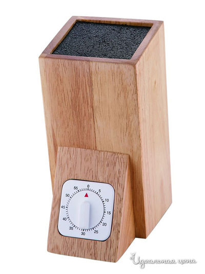 Подставка для ножей Wellberg, цвет деревянный