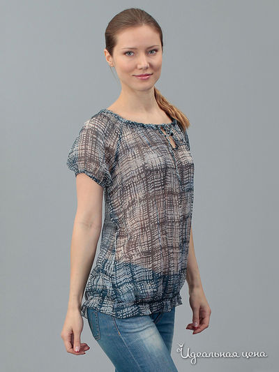 Блуза GAS, цвет синяя