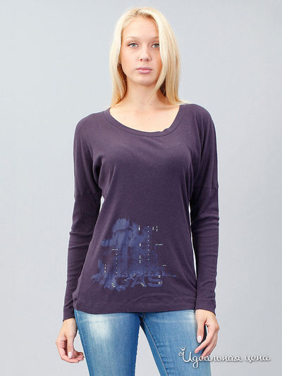 Лонгслив GAS, цвет фиолетовый