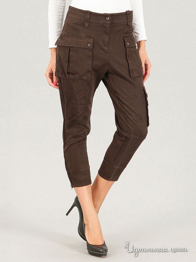 Капри GAS, цвет коричневые