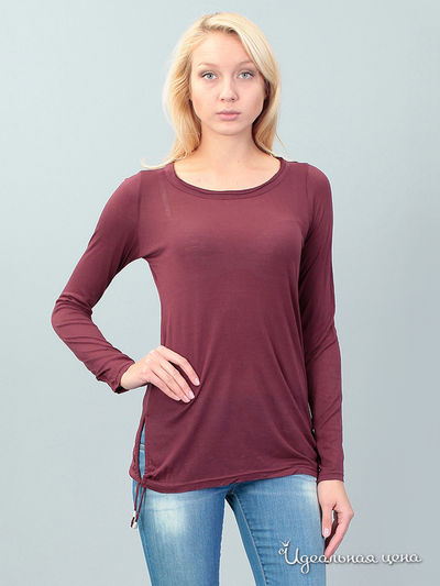 Лонгслив GAS, цвет бордовый