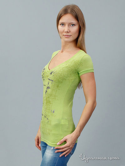 Футболка GAS, цвет зеленая