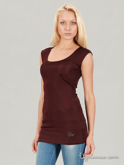 Футболка GAS, цвет бордовый