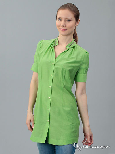 Блуза GAS, цвет зеленая