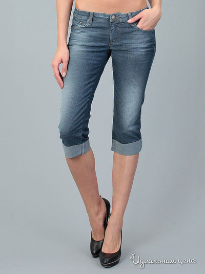 капри GAS, цвет синие