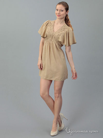 Платье GAS, цвет коричневое