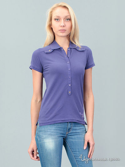 Поло GAS, цвет фиолетовый