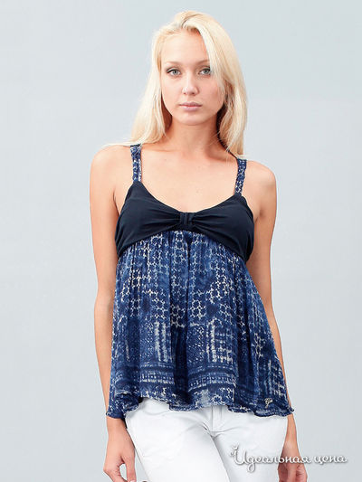 Топ GAS, цвет синий