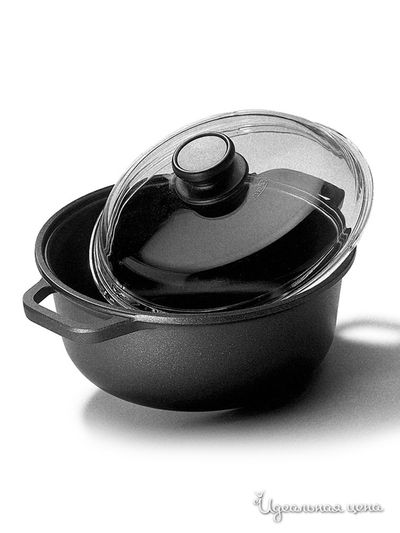 Кастрюля Risoli, цвет черная