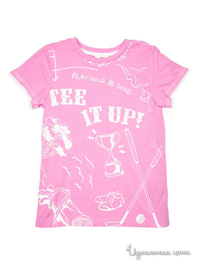 Футболка ForeNBirdie, цвет розовый