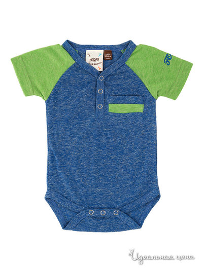 Боди Fore!! Axel & Hudson, цвет голубой, зеленый