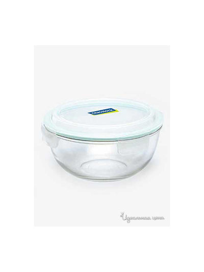 Чаша круглая, 2000 мл Glasslock, цвет transparent