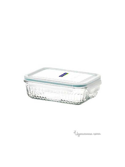 Контейнер прямоугольный, 750 мл Glasslock, цвет blue/transparent