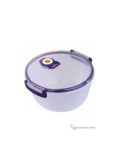 Контейнер, 1500 мл Bekker, цвет синий/прозрачный