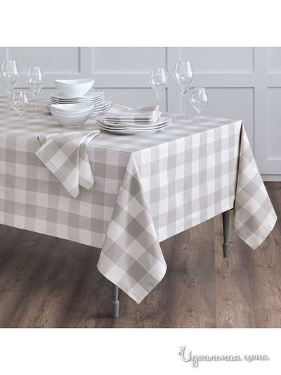 Скатерть, 160x180 см Togas, цвет бежевый