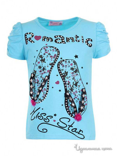 Футболка Eftelya, цвет голубая