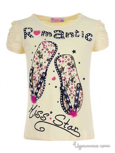 Футболка Eftelya, цвет желтая