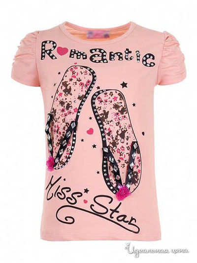 Футболка Eftelya, цвет персиковая