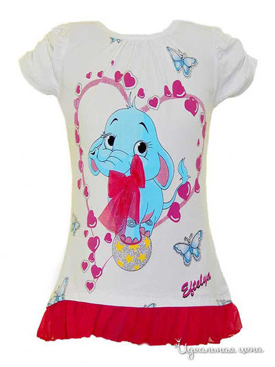 Туника Eftelya, цвет белая