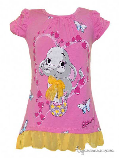 Туника Eftelya, цвет розовая