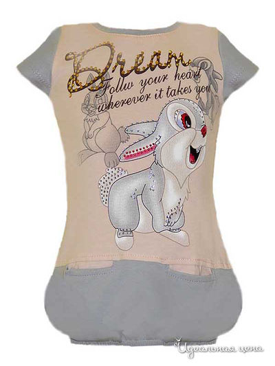 Туника Eftelya, цвет персиковая