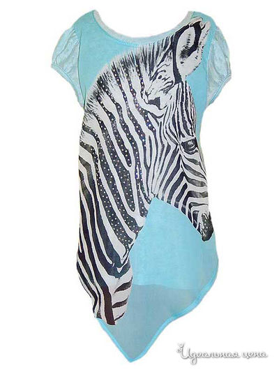 Футболка Eftelya, цвет голубая