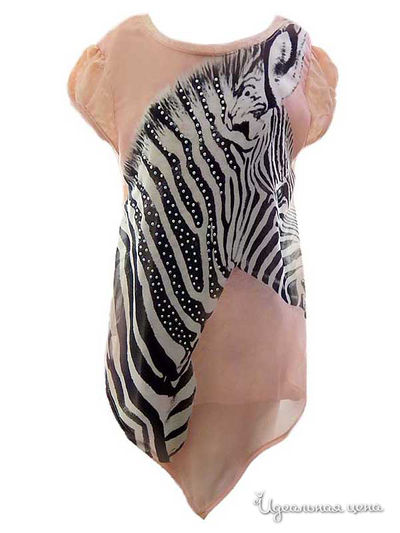 Футболка Eftelya, цвет персиковая